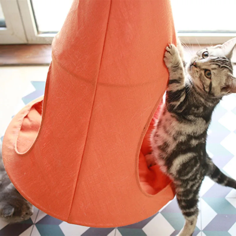 

Cat Air-Permeable Linen Suspension Type Hammock