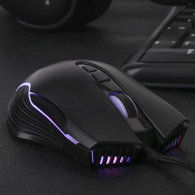 G4 игровой Мышь USB Проводная RGB компьютер внешнее устройство для портативных