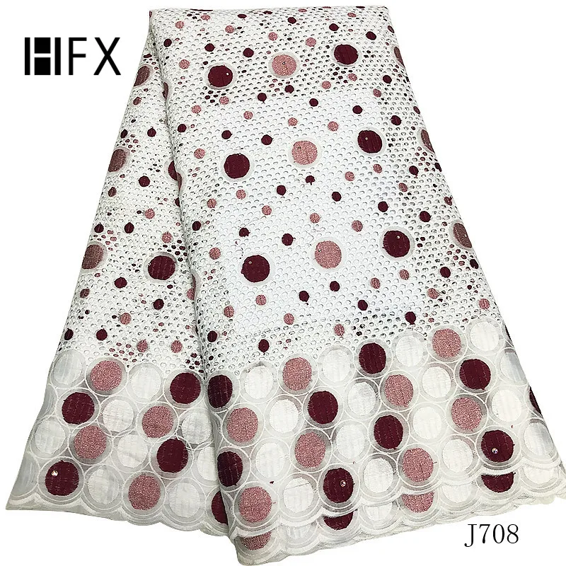 HFX последнее Африканское сухое кружево ткань 2019 высокое качество нигерийский