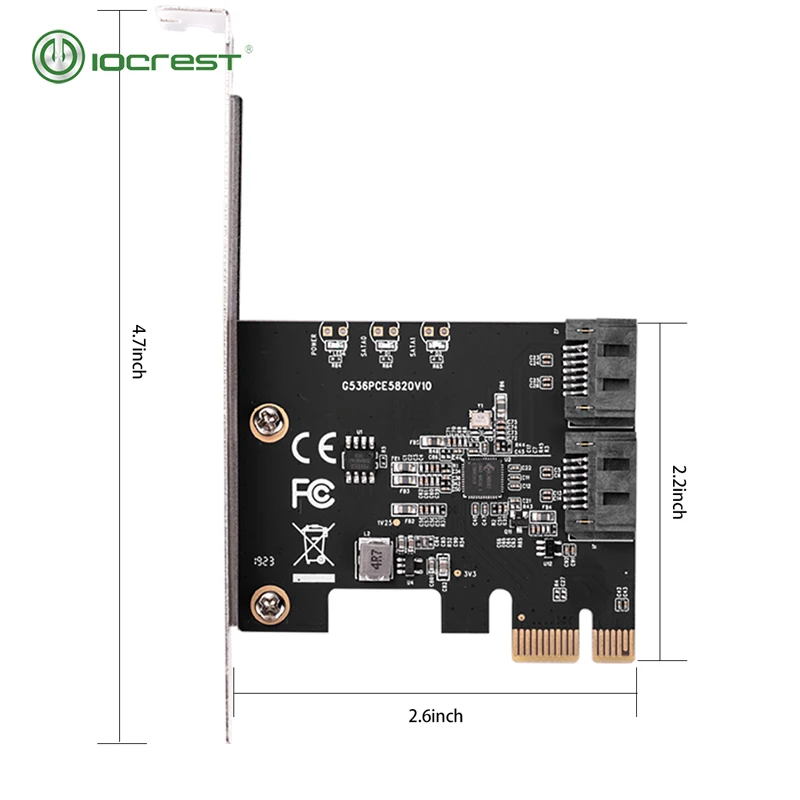 чиа майнинг pcie 2 порта 6g sata iii 30 карта