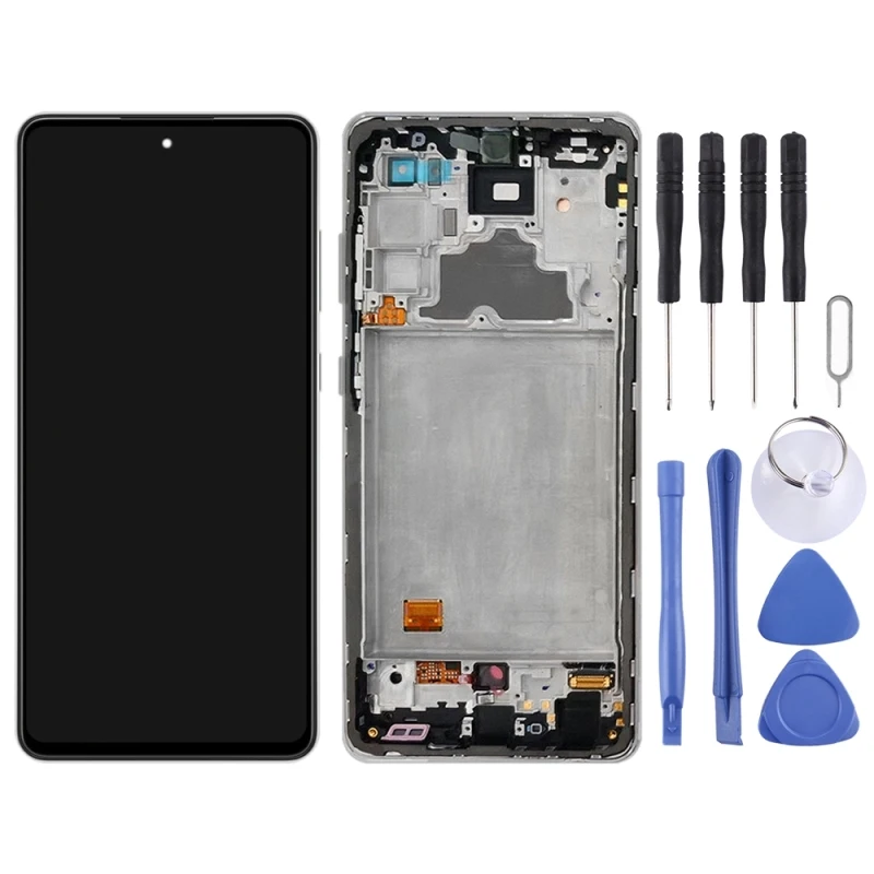 Pantalla LCD Original y digitalizador, montaje completo con marco para Samsung Galaxy A72 SM-A725 (Versi&oacute;n 4G)-1