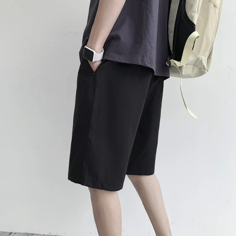 

Summer Casual Shorts Men's Fashion Brand Korean Style Loose Student Sports Cargo Middle Pants Ins Trendy Beach Shorts