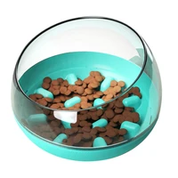 new pet tumbler dog bowl slow food bowl prevent choking on food pet bowl will not be overturned dog bowl pet supplies