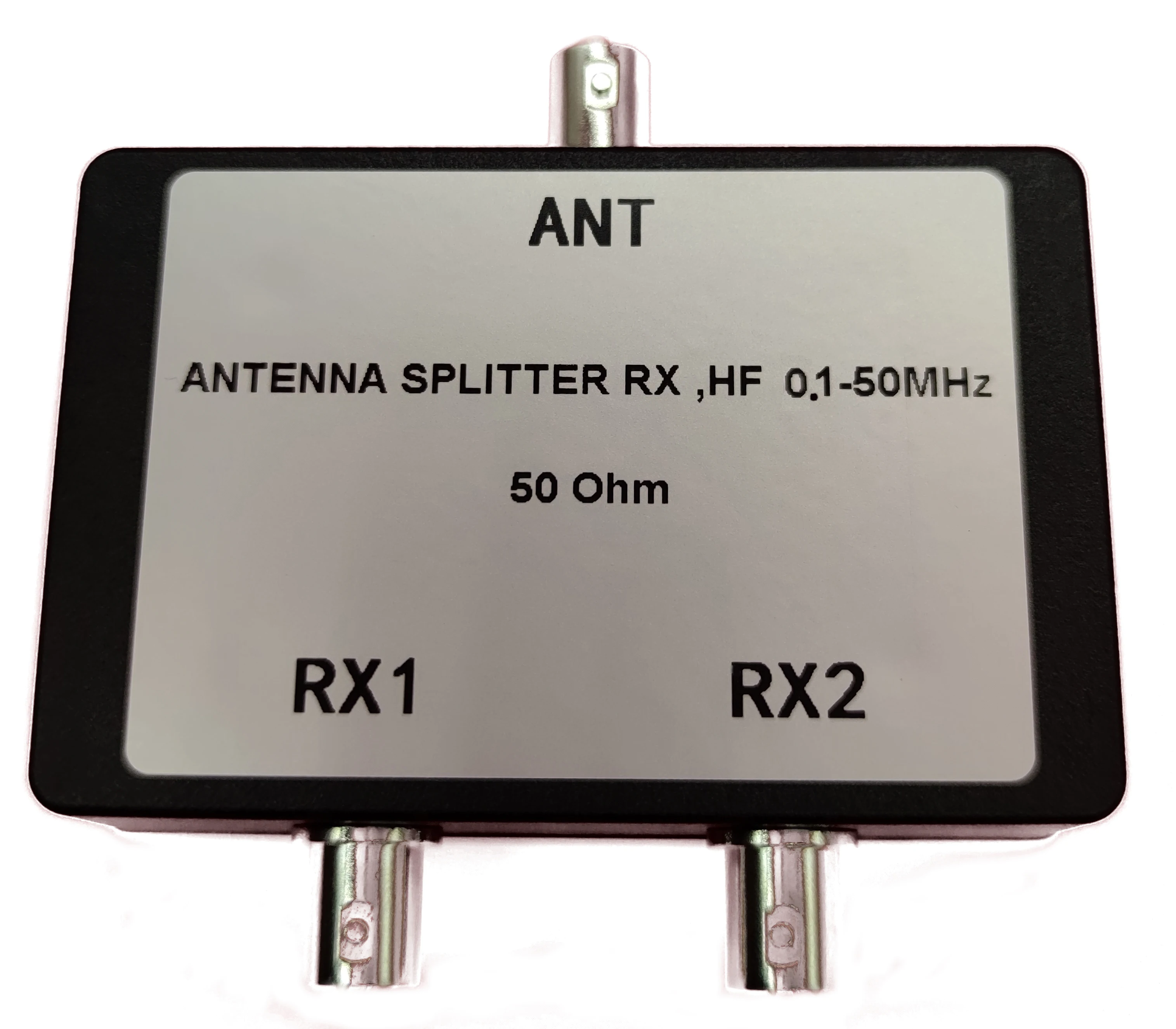 Antenna Splitter RX HF TV Satellite Coax Cable Signal Splitter 0.1-50 MHz 50ohm