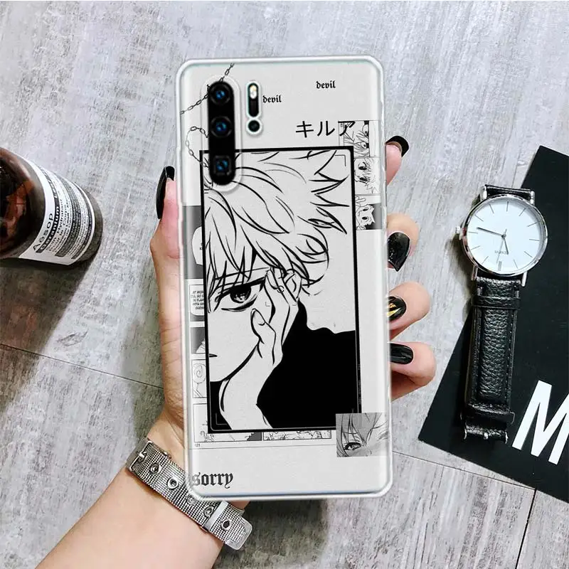 Чехол для телефона Hunter X Killua Huawei Honor 10 9 20 9X 8A 8X 8S Lite Pro Y5 Y6 Y7 Y9S P Smart Z 2019 2021 10i 20i - купить