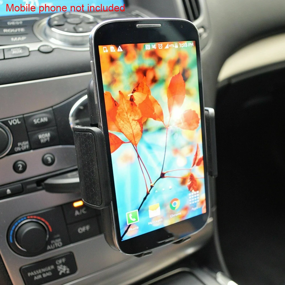 Черный вращающийся кронштейн Портативный Универсальный Стенд Магнитный слот CD