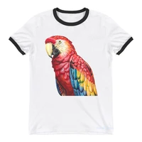 2021 hot sale tshirt women tropical birdparrottoco toucan print t shirt femme harajuku kawaii clothes funny t shirt
