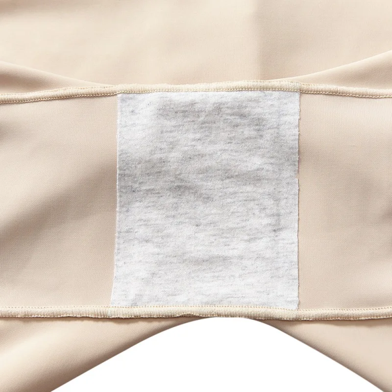 

Women Protection Boxer 2In1 High Elastic Breathable Waist Three Breasted Adjustable Abdomen Control Boyshort Shaping Underwear