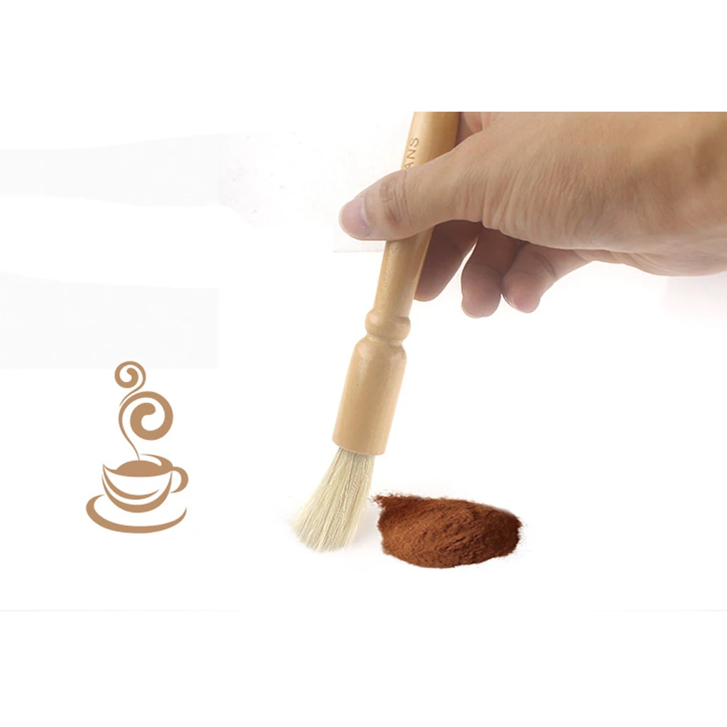 

Coffee Grinder Cleaning Brush For Bean Grain Coffee Tool Barista Kitchen