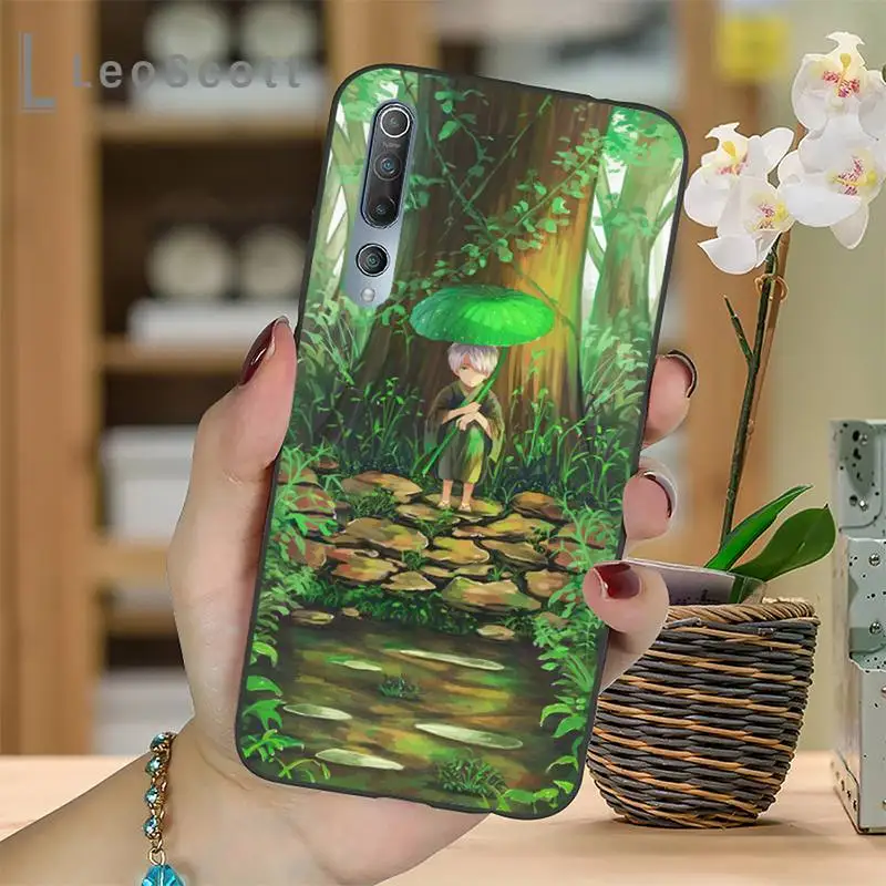 

Mushishi Japanese Anime Phone Case For Xiaomi Redmi 4x 5 plus 6A 7 7A 8 mi8 8lite 9 note 4 5 7 8 pro
