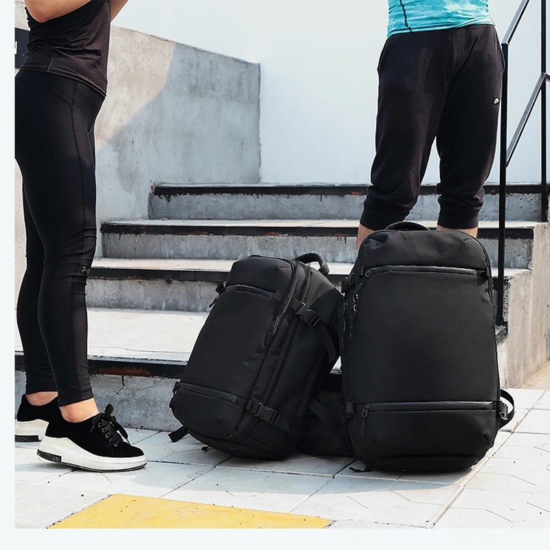 

Men Backpack Multi-function Ultra-large Capacity Travel Backpack 2021 Fashion Waterproof Oxford 15-17inch Laptop Backpack Solid