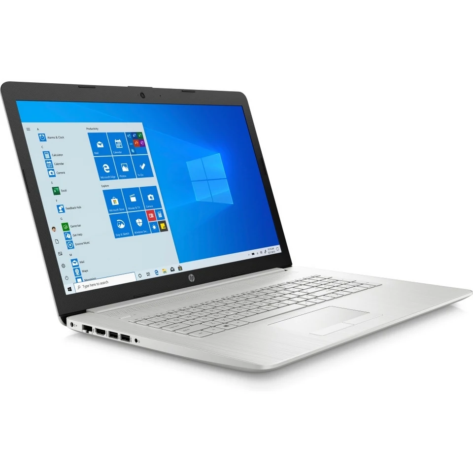 Ноутбук 17.3" HD+ HP 17-by2053ur silver (Core i3 10110U/8Gb/256Gb SSD/noDVD/VGA int/DOS) (2F1Z1EA) | Компьютеры и офис