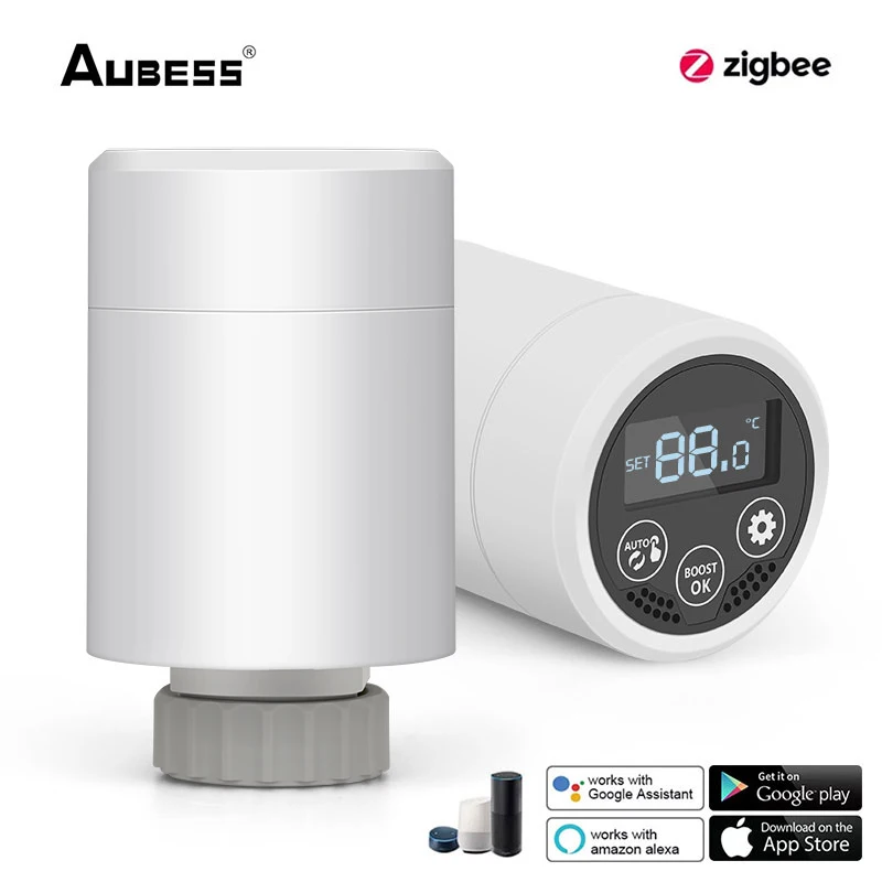 

Привод радиатора AUBESS ZigBee, программируемый термостат с регулятором температуры