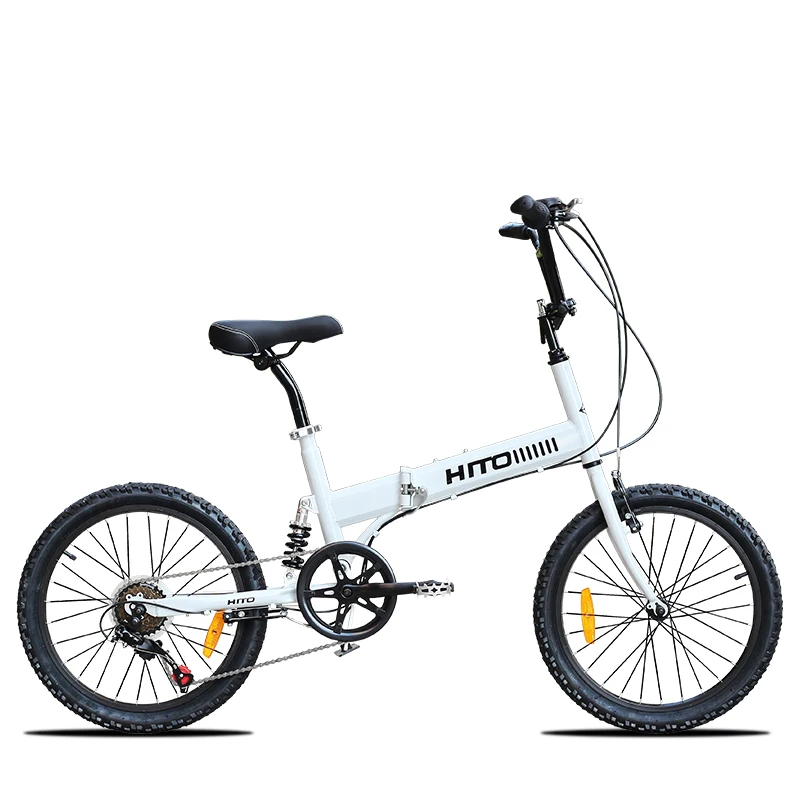 Складной велосипед BMX колеса 20 дюймов 6 скоростей рама из углеродистой стали