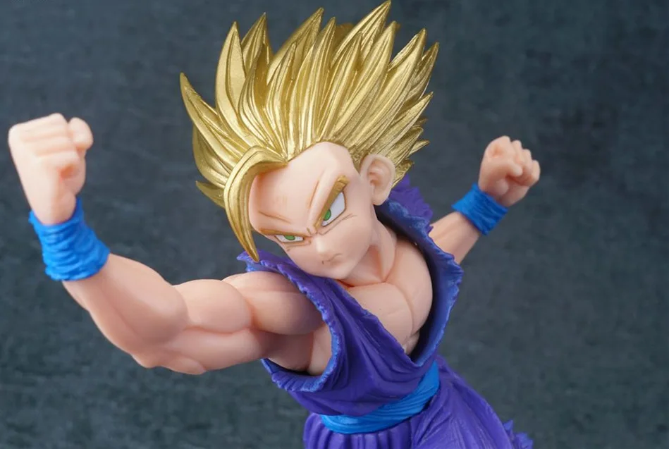 Dragon Ball Z Gohan взрослый ребенок Супер Saiyan Пробуждение Ver. ПВХ экшн Коллекционная DBZ Гоку Гохан битва Модель Коллекция 12-24 см