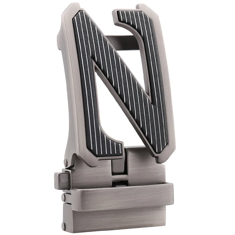

ZLRPH Fashion letter Z automatic buckle men's leisure leather belt buckle belt scalp belt buckle LY36-561860