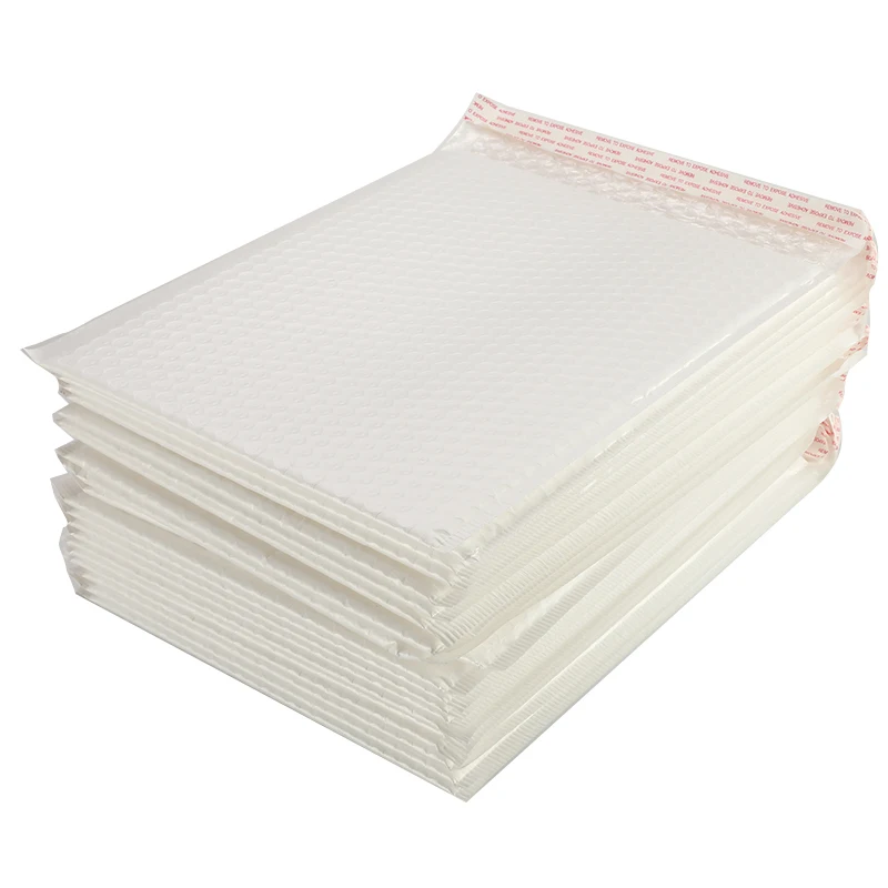 50 шт./лот Матовая Белая пузырчатая пленка конверт различные характеристики