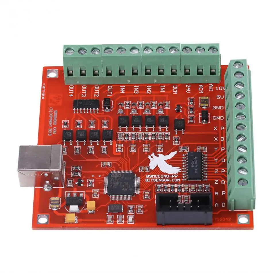 Контроллер двигателя с ЧПУ модуль USB MACH3 100 кГц контроллер плата карты для