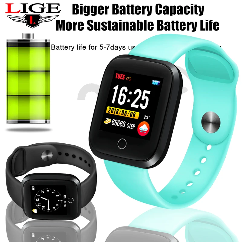 Новинка 2019 смарт-часы для мужчин и женщин монитор сердечного ритма артериального