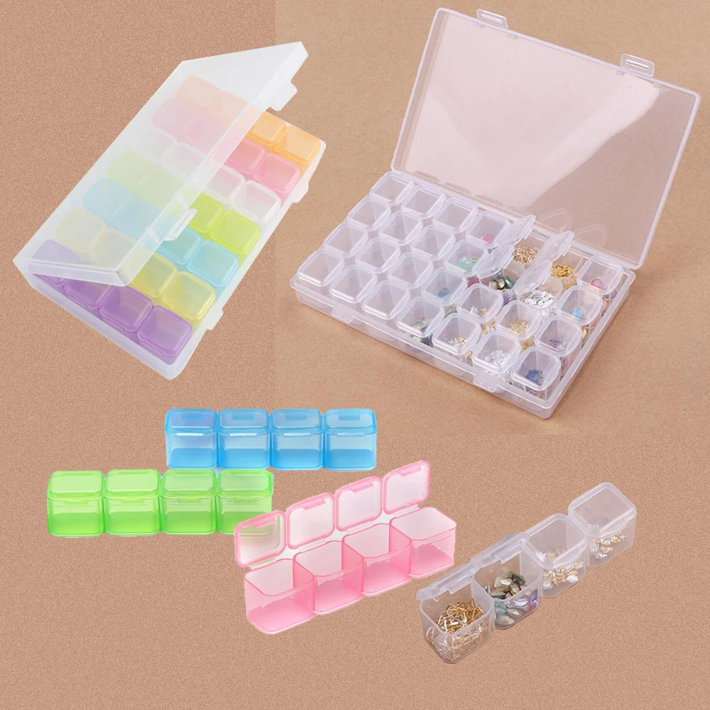 Хранение для принадлежностей дизайна ногтей чехол стразы аксессуары из