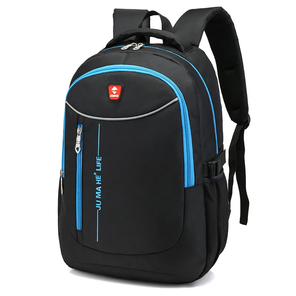 Новый черный рюкзак для мужчин деловые дорожные сумки школьная сумка подростков