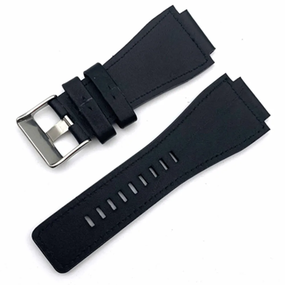 Браслет из натуральной кожи для BR0392 мужской ремешок часов с выпуклым интерфейсом