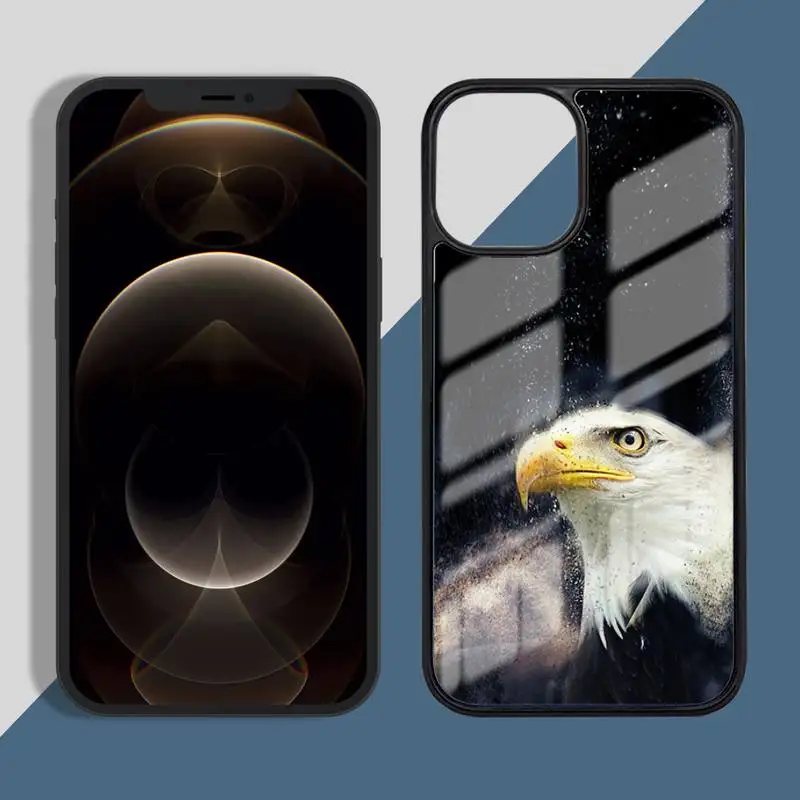

Bald eagle Phone Case PC for iPhone 11 12 pro XS MAX 8 7 6 6S Plus X 5S SE 2020 XR