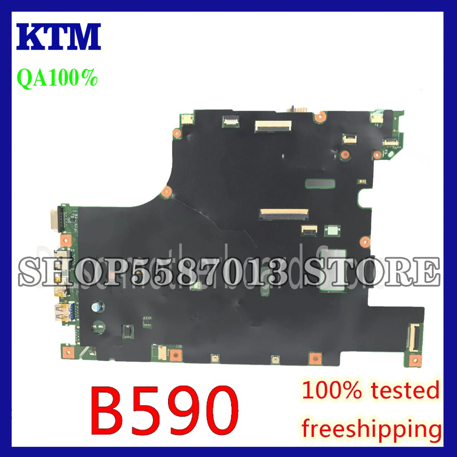 

KEFU B590 Mainboard For Lenovo B590 B580 Laptop Motherboard PGA989 HM70 Test Work 100% Original