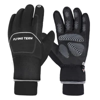 moto gloves winter thermal fleece lined winter water resistant touch screen non slip motorbike riding gloves