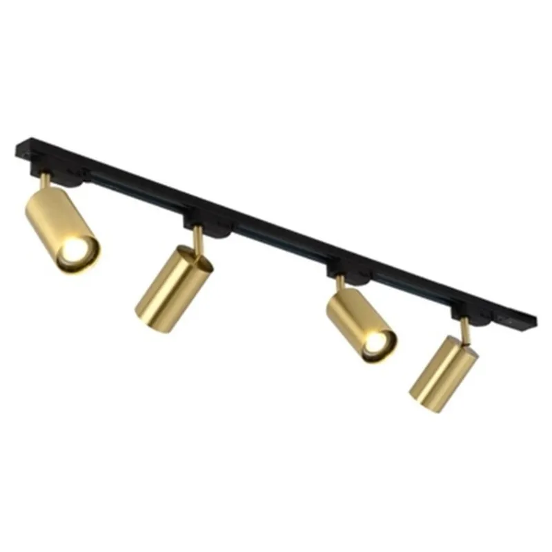 Золотистый и черный алюминиевый светодиодный Потолочные светильники