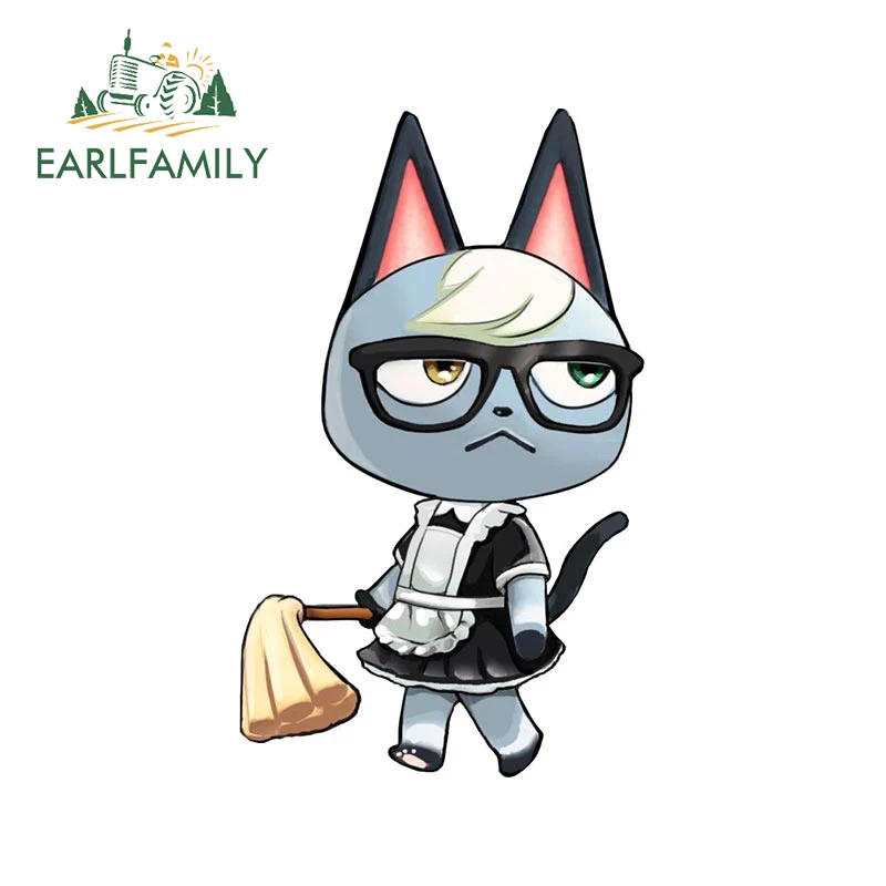 

EARLFAMILY 13 см x 7,9 см для пересечения животных Раймонда, Стикеры для автомобиля, модный аксессуар для защиты от царапин, бампер, декор для ноутбу...