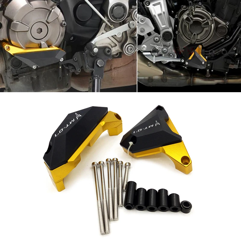 Для YAMAHA MT 07 FZ 2014 2015 2016 2017 2018 двигатель мотоцикла статора чехол гвардии протектор