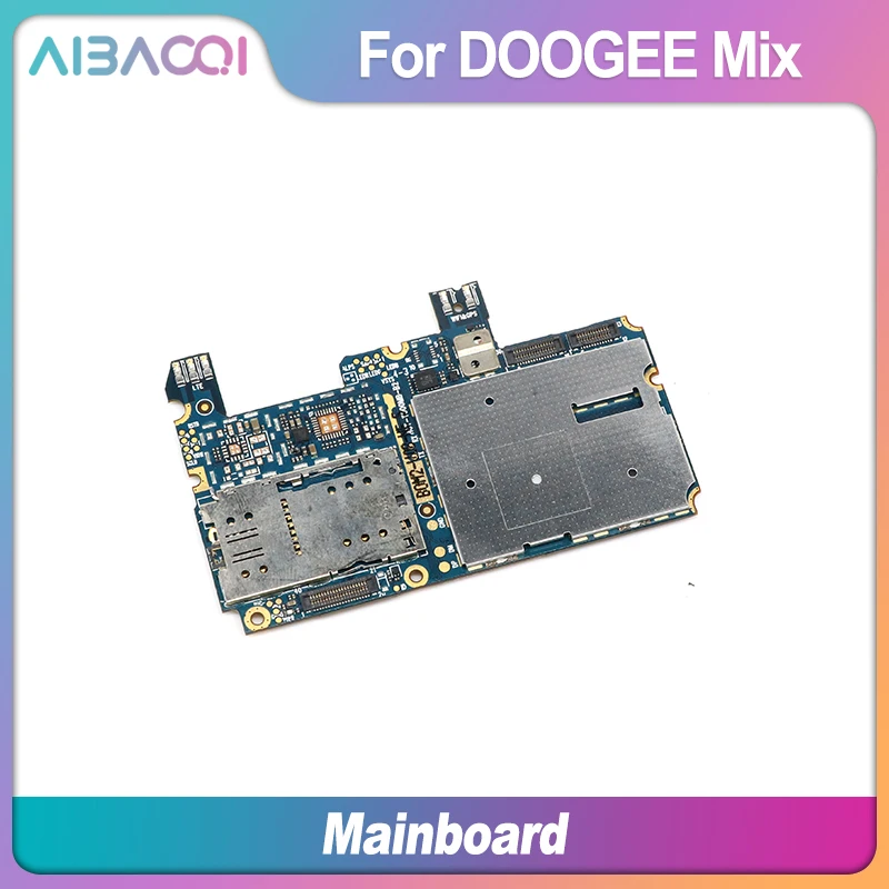AiBaoQi Новая плата гибкого кабеля материнской платы 4G+64G ROM для телефона Doogee MIX Android 7.0 Helio P25 Octa Core 5,5 дюймов.