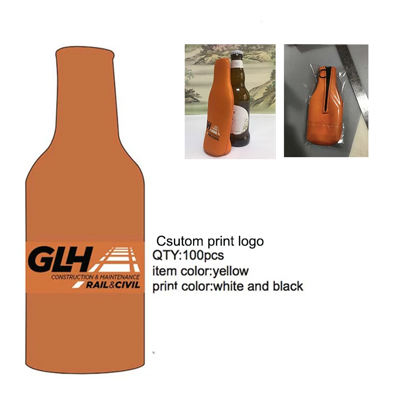 Неопреновый пивной холодильник с индивидуальным логотипом|stubby holders|neoprene beer bottle
