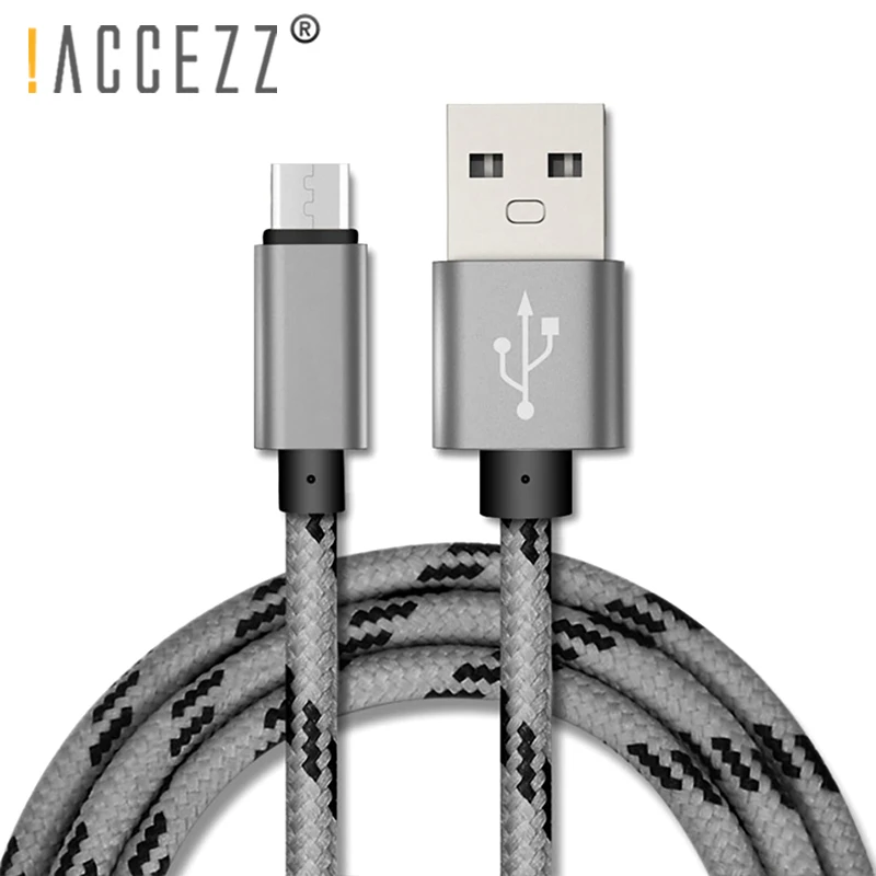 ! Кабель Micro USB ACCEZZ для быстрой зарядки и синхронизации телефонов Xiaomi Redmi 4X/Samsung Galaxy