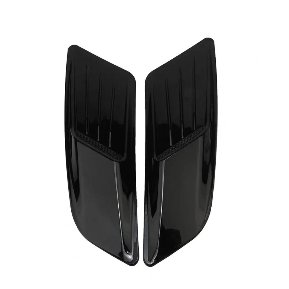 

1 Pair LKT034 Air Outlet Trim Anti-slip High Temperature Resistance ABS Wear-resistant Vent Trim for Car