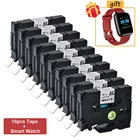 CIDY 10 шт., совместимый с 12 мм фонарь tze121, tze251, фонарь заднего фонаря для Brother P, фонарь заднего фонаря