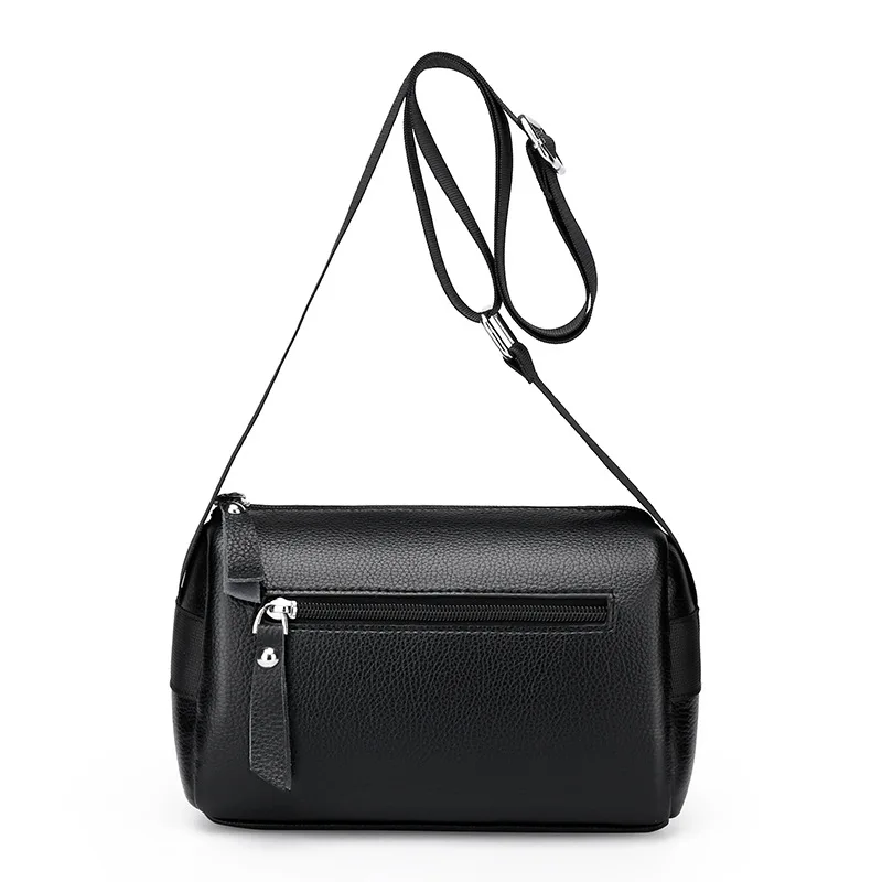 New Design Men's Bucket Bag Shoulder Bag Lady Cross Body Bag Male Messenger Bag Soft Handbag Travel Bag