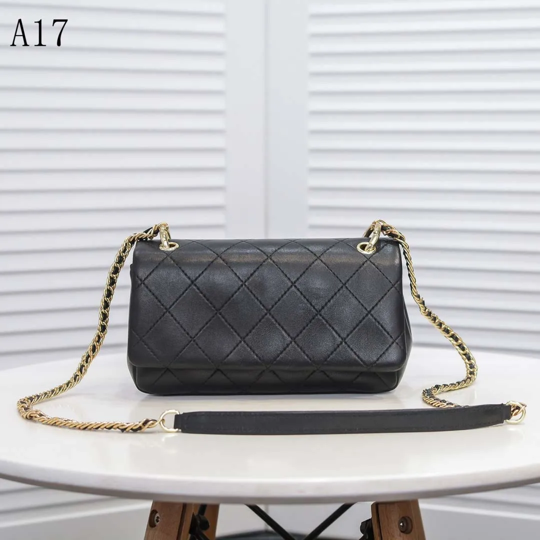 

Multi-Style Facilities Brand Ladies Shoulder Bag Designer Leather Check Chain Messenger Bag Mini Square Bag Dinner Handbag