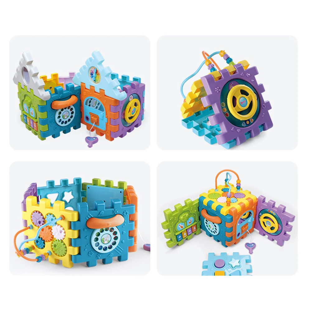 6 в 1 многофункциональная детская игрушка-куб для занятий спортом детский игровой