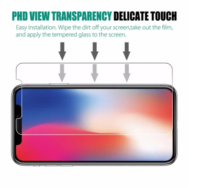 10 шт. 9H HD закаленное стекло для iphone X XS 11 Pro Max XR 7 8 Защита экрана 5S защитное на 6s Plus |