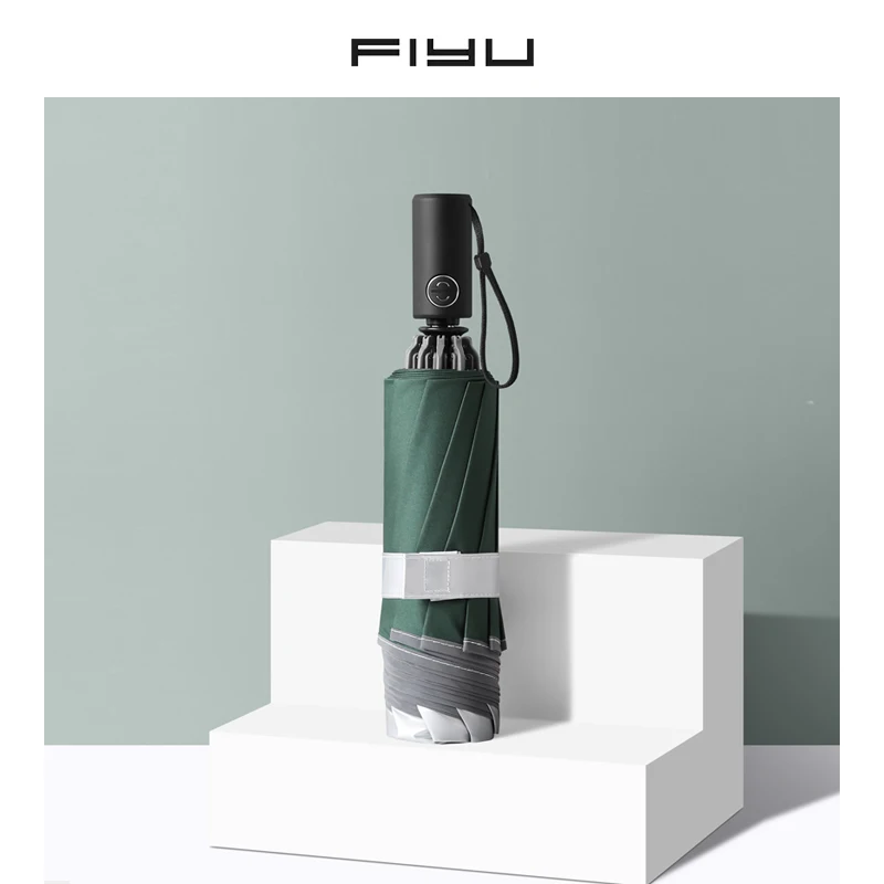 

Reflector Automatic Umbrella Three-folding Adults Umbrella Reverse Outdoor Car Reverse Golf Umbrella Semsiye Rain Gear BW50UM