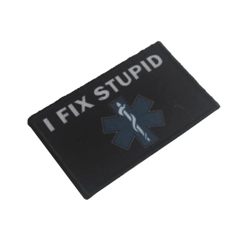 3D вышивальный знак тупой Звездная жизнь медицинская заплата вышивки военный