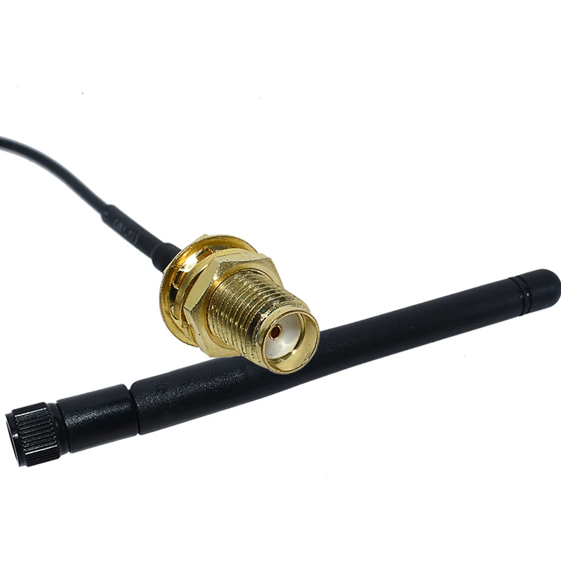 2,4 GHz 3dBi WiFi 2,4g антенна RP-SMA мужской беспроводной маршрутизатор+ 17 см PCI U. FL IPX к RP SMA мужской косичка кабель ESP8266 ESP32