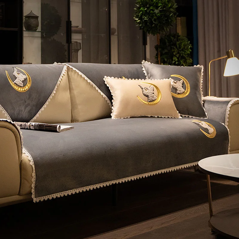 Роскошное покрывало для дивана чехлы с кисточками защитный чехол всесезонный