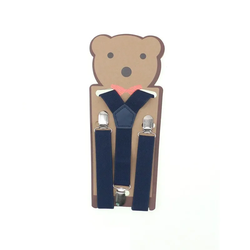 Милые детские подтяжки в полоску для маленьких мальчиков Y образные с застежкой