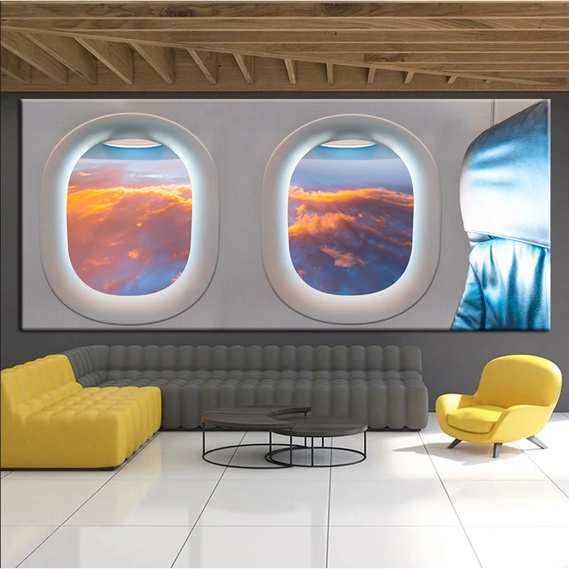 Современный пейзаж Художественная Картина на холсте настенный художественный