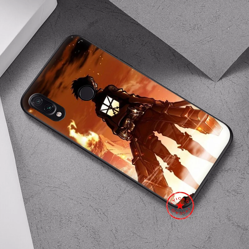 Классный мягкий чехол Attack on Titan для Xiaomi Redmi Note 8 7 6 5 Pro 5A 4X Prime силиконовый |