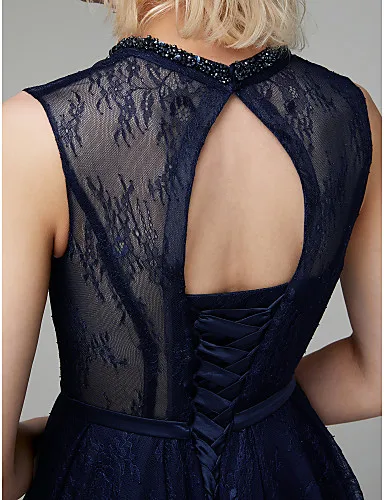 Erosebridal кружевное вечернее платье вечерние длинные темно-синее длинное вечернее платье для женщин кружевное платье на спине soiree