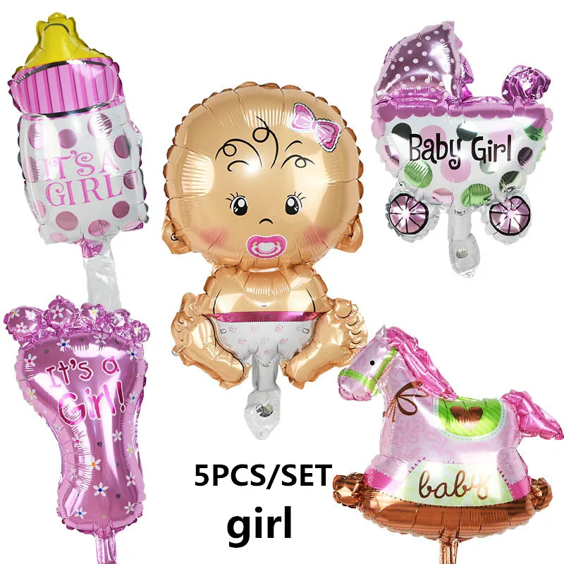 GIRL Set Украшение для детского душа DIY скатерть, бумажная тарелка, чашка, посуда для маленьких мальчиков и девочек, на день рождения, пол, открытые вечерние принадлежности для малышей - Цвет: GIRL Set